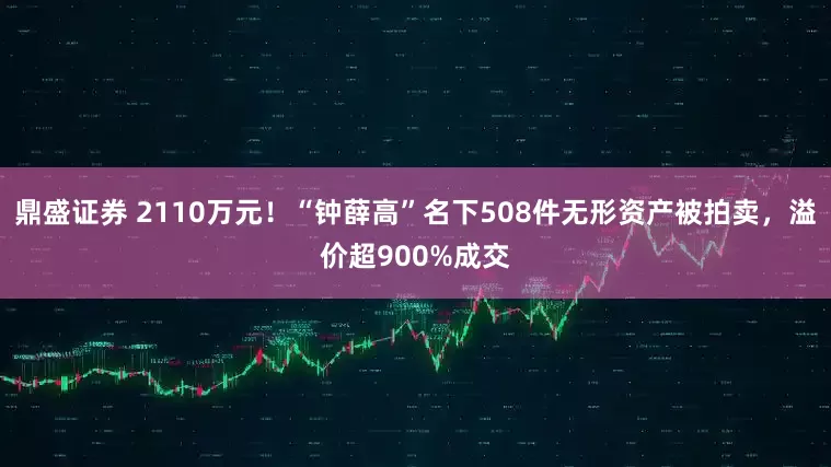 鼎盛证券 2110万元！“钟薛高”名下508件无形资产被拍卖，溢价超900%成交